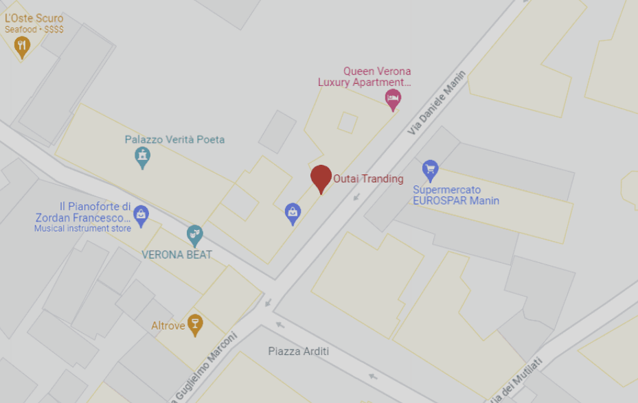 Location: Via Daniele Manin 10/A, Verona